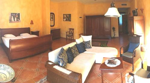 Posezení v ubytování Hotel Villa Lehmi