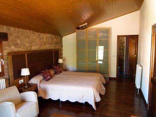 Letto o letti in una camera di Posada Real La Almazuela