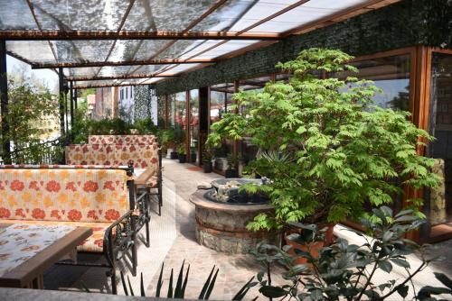 Χώρος καθιστικού στο Boutique Hotel Boris Palace & Restaurant