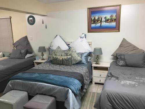 Χώρος καθιστικού στο Amber Bed and Breakfast, South Africa