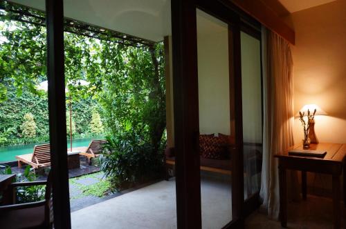 Un jardín fuera de Sapodilla Ubud