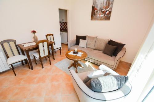 Posezení v ubytování Apartments Jovanovic