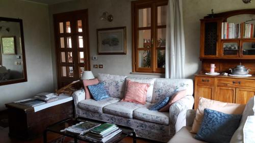 Zona de estar de Bed and Breakfast Isabella