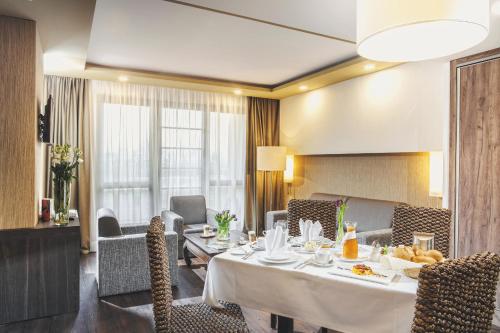 Posezení v ubytování Caramell Premium Resort Superior