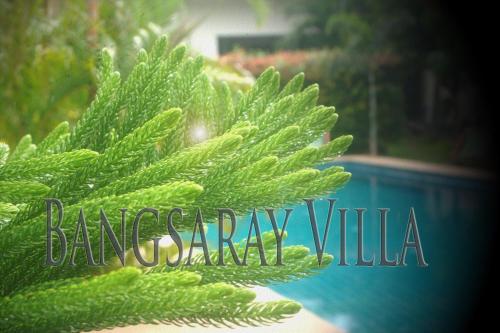 Piscina a Bangsaray Villa o a prop