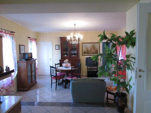 A seating area at Casa Antica Rosetta