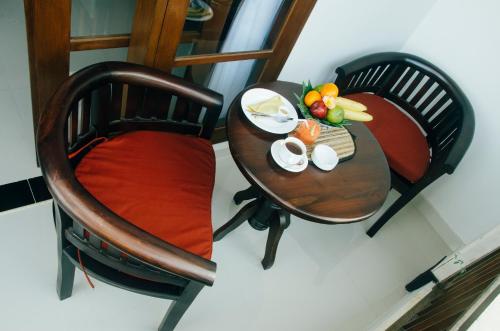 Posezení v ubytování Gatra Ubud Inn