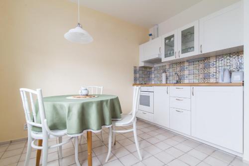 Kuchyň nebo kuchyňský kout v ubytování Apartman Labe