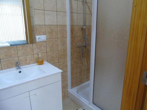 Ένα μπάνιο στο Marficas Hostel