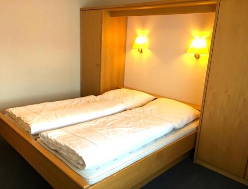 Krevet ili kreveti u jedinici u objektu Ferienwohnung Nummer 22 Sellin