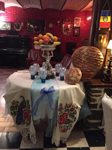Comida en el bed and breakfast o alrededores
