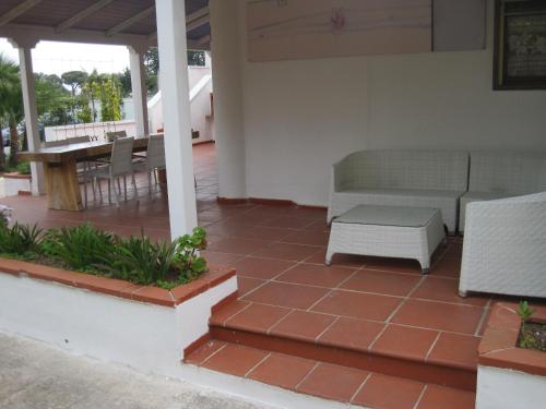 Zona de estar de Santos B&B