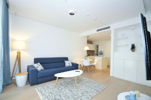 Posezení v ubytování Leona Residences Apartment