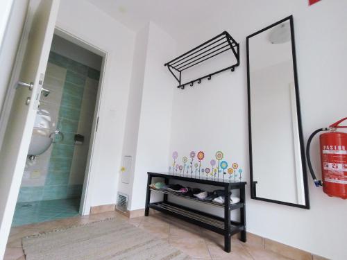 Bilik mandi di Apartment Wild Soca No 7