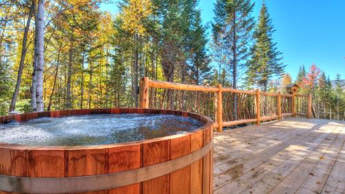 Foto sihtkohas La Malbaie asuva majutusasutuse Le Bivouac - Les Chalets Spa Canada galeriist