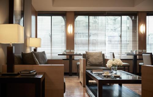 Posezení v ubytování Royal Inn Taipei Nanxi - MRT Zhongshan Station