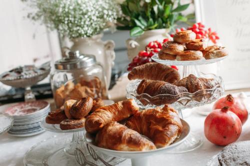 Opciones de desayuno para los huéspedes de Hotel Stresa