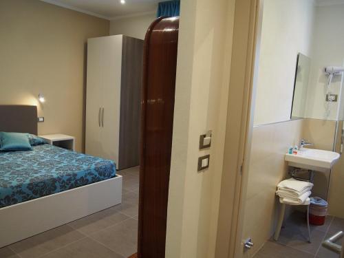 Koupelna v ubytování Endro's Rooms