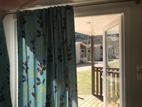 Postel nebo postele na pokoji v ubytování Camping Pirinenc