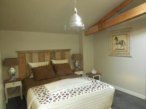 Postel nebo postele na pokoji v ubytování B & B " De 7 Sprong "