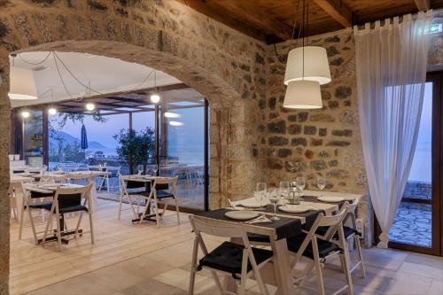 Restaurace v ubytování Aegila Boutique Hotel