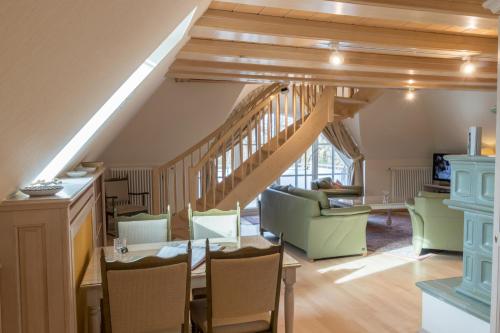 Χώρος καθιστικού στο Romantik Hotel Fischerwiege