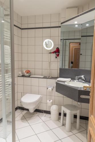 Ένα μπάνιο στο Romantik Hotel Fischerwiege