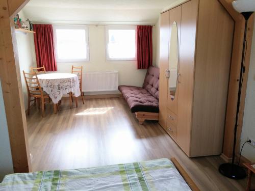 Ένα ή περισσότερα κρεβάτια σε δωμάτιο στο Ferienhaus Wille