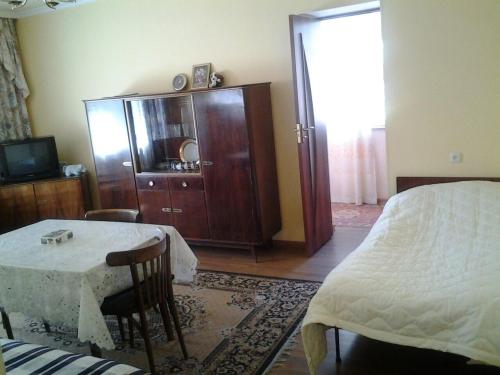Cama o camas de una habitación en Jermuk Apartment
