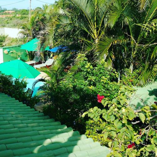 Kolam renang di atau dekat dengan Pousada Recanto Verde e Mar