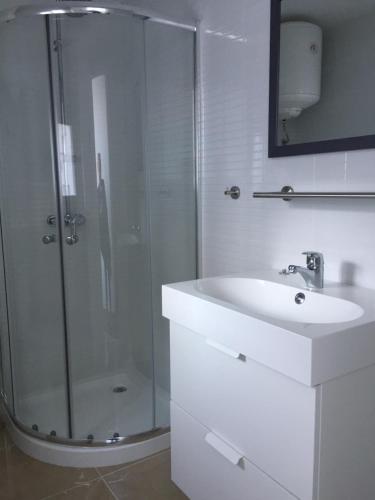 Un baño de Málaga Centro Hostel