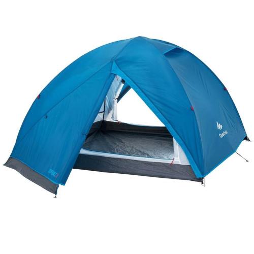 a blue tent is shown on a white background at Nina B&B in Dilijan