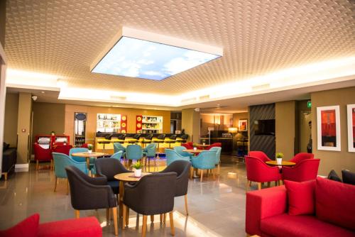 Ruang duduk di Efeler Hotel