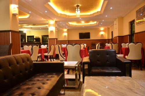 Un lugar para sentarse en Afropolitan Hotel