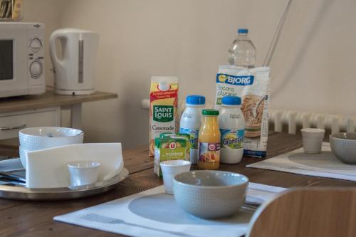 Кухня или мини-кухня в Bed end breakfast du centre
