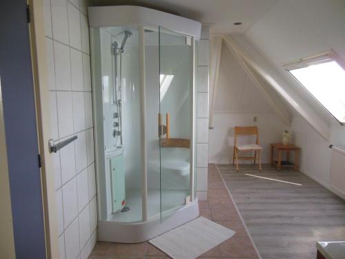 Bilik mandi di B&B Landgoed Sonneborghe