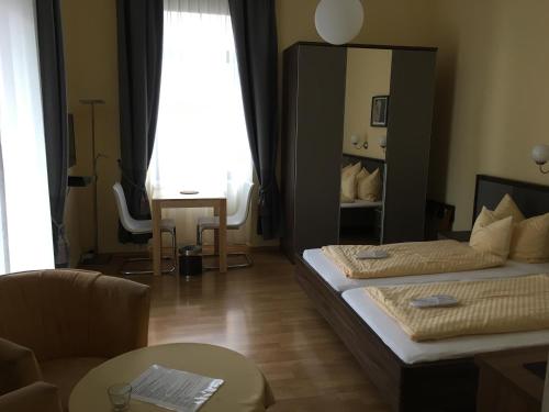 Ένα ή περισσότερα κρεβάτια σε δωμάτιο στο Villa Sudrow
