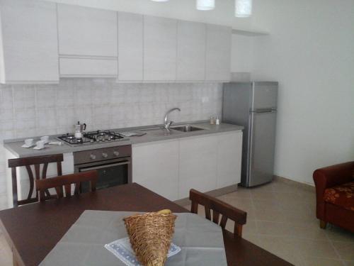Η κουζίνα ή μικρή κουζίνα στο casa annafede