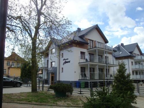 Budova, kde se apartmán nachází
