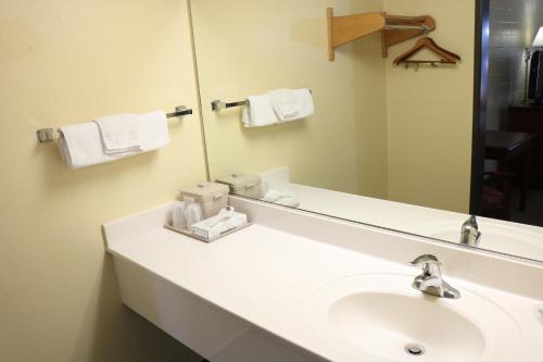 Koupelna v ubytování Budget Inn Flagstaff