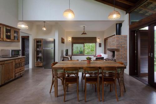 Η κουζίνα ή μικρή κουζίνα στο Casa da Ferrugem