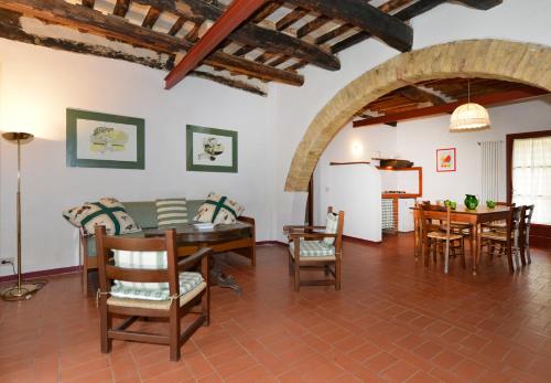 Restaurant ou autre lieu de restauration dans l'établissement Agriturismo Tenuta Vallelunga