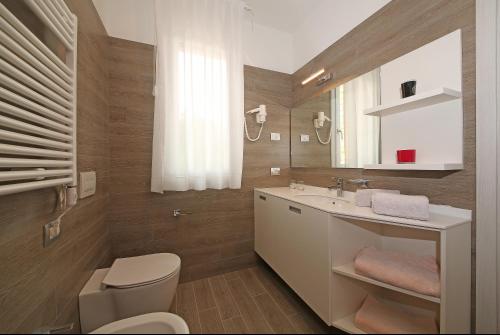 Koupelna v ubytování Appartamenti Bellavista