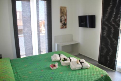 Televisyen dan/atau pusat hiburan di la Terrazza B&B