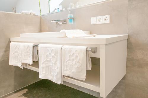 Koupelna v ubytování Boutique-Hotel im Weingarten