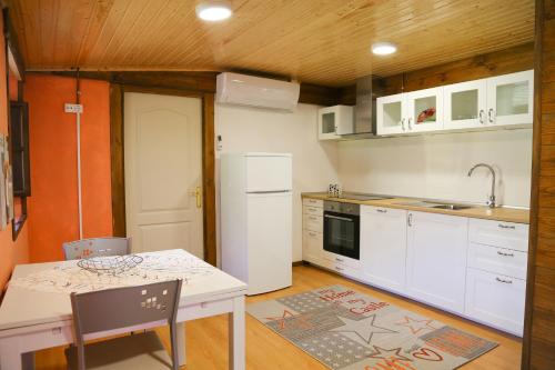 Η κουζίνα ή μικρή κουζίνα στο Casa Juca