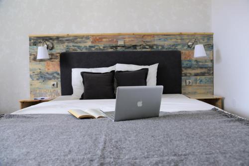 Una cama o camas en una habitación de Guest house Mediterranea