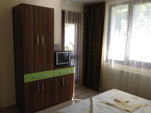 TV a/nebo společenská místnost v ubytování Guest House Lori