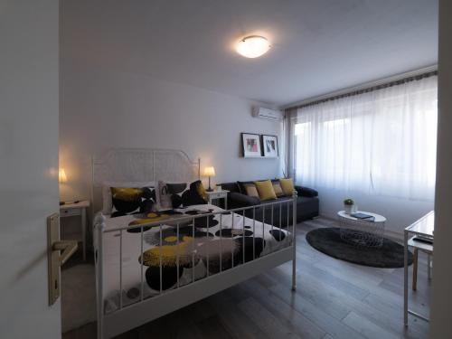 Posezení v ubytování GIN apartman