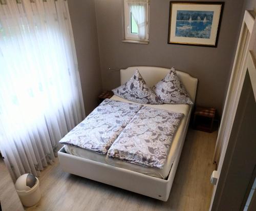 Postel nebo postele na pokoji v ubytování Pension-Marion